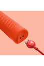 Fun Factory - Vim Rechargeable Massage Wand - Orange - Stag Shop