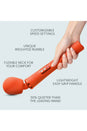Fun Factory - Vim Rechargeable Massage Wand - Orange - Stag Shop