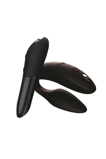 We-Vibe -  Limited Anniversary Edition - 15 Years of Coming Together Set - Tango X & Sync 2 - Black - Stag Shop