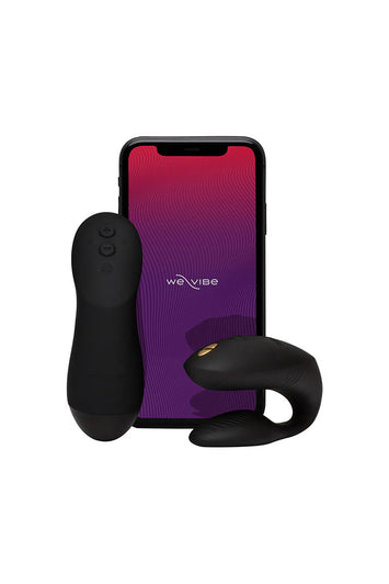 We-Vibe - Chorus Pro Advanced Dual  Couples Vibrator - Black - Stag Shop