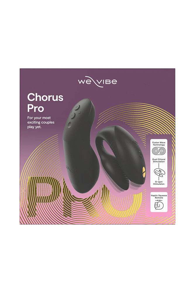 We-Vibe - Chorus Pro Advanced Dual  Couples Vibrator - Black - Stag Shop