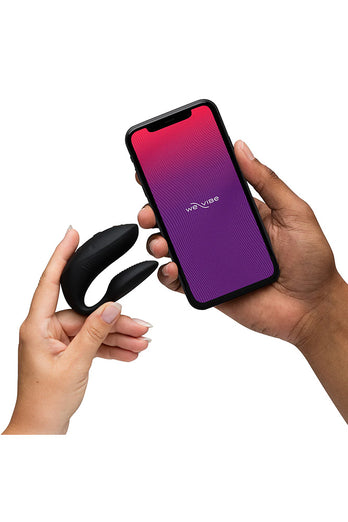 We-Vibe - Chorus Pro Advanced Dual  Couples Vibrator - Black - Stag Shop