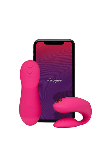 We-Vibe - Chorus Pro Advanced Dual  Couples Vibrator - Pink - Stag Shop