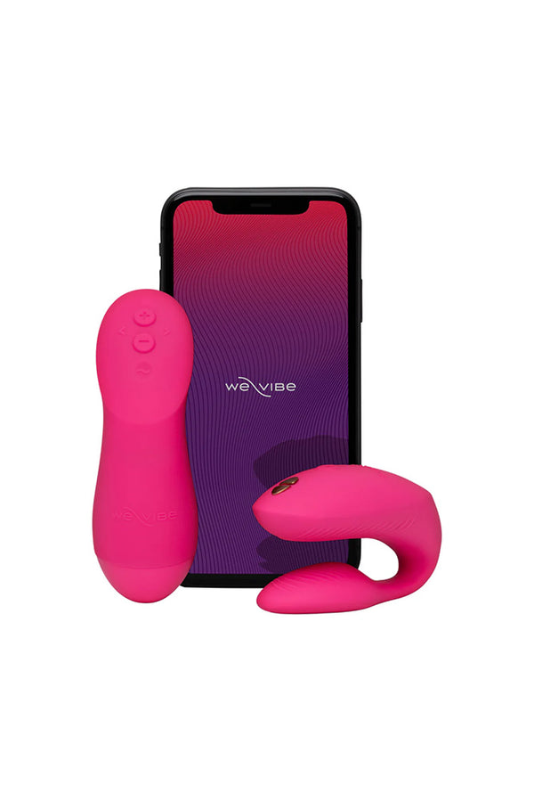 We-Vibe - Chorus Pro Advanced Dual  Couples Vibrator - Pink - Stag Shop