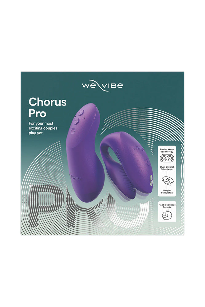 We-Vibe - Chorus Pro Advanced Dual  Couples Vibrator - Purple - Stag Shop