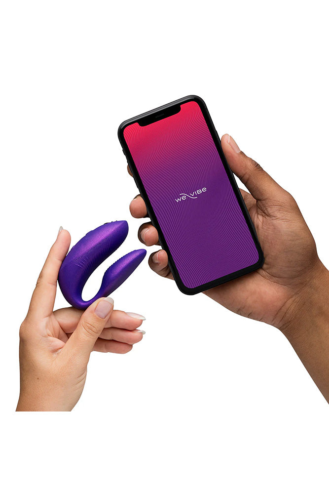 We-Vibe - Chorus Pro Advanced Dual  Couples Vibrator - Purple - Stag Shop