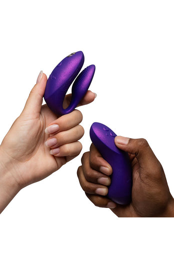 We-Vibe - Chorus Pro Advanced Dual  Couples Vibrator - Purple - Stag Shop