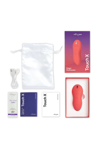 We-Vibe - Forever Favorites Special Edition Vibrator Set - Tango X & Touch X - Coral/Red - Stag Shop