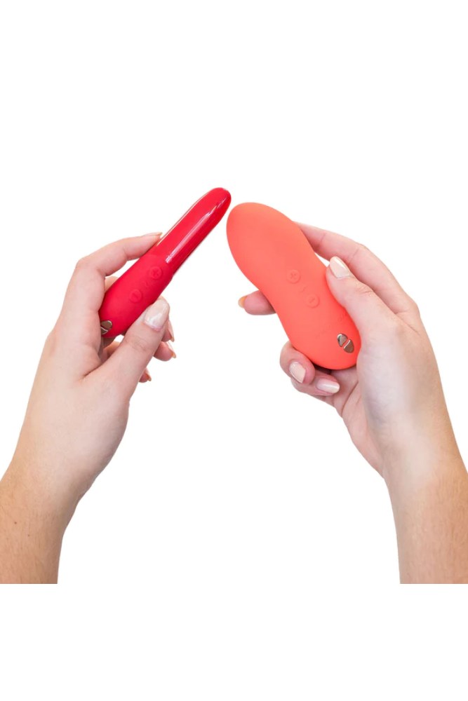 We-Vibe - Forever Favorites Special Edition Vibrator Set - Tango X & Touch X - Coral/Red - Stag Shop