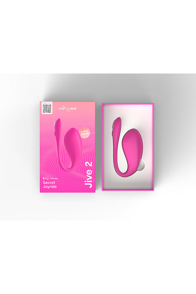 We-Vibe - Jive 2 Wearable G-Spot Vibrator - Pink - Stag Shop