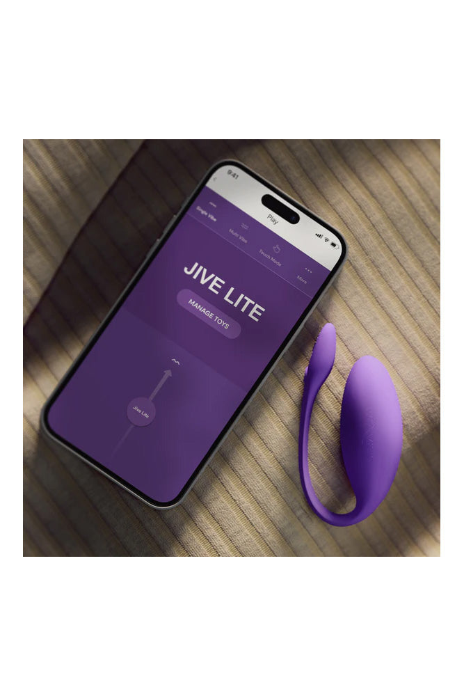 We-Vibe - Jive Lite Wearable Vibrator With App Control - Purple - Stag Shop