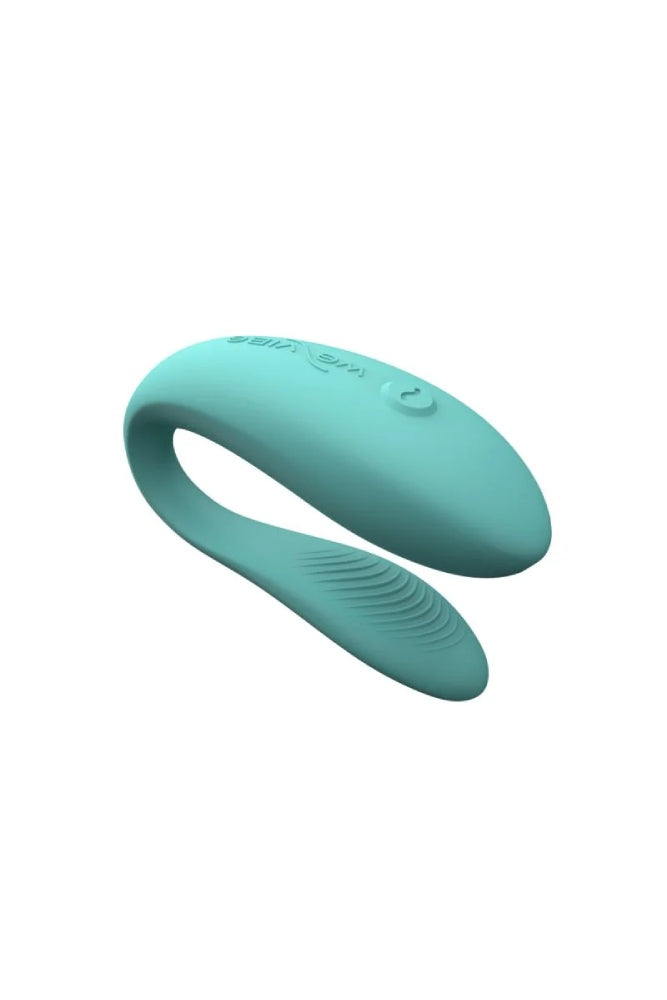 We-Vibe - Sync Lite Adjustable Dual Couples Vibrator - Aqua - Stag Shop