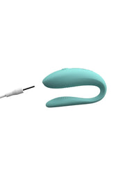 We-Vibe - Sync Lite Adjustable Dual Couples Vibrator - Aqua - Stag Shop