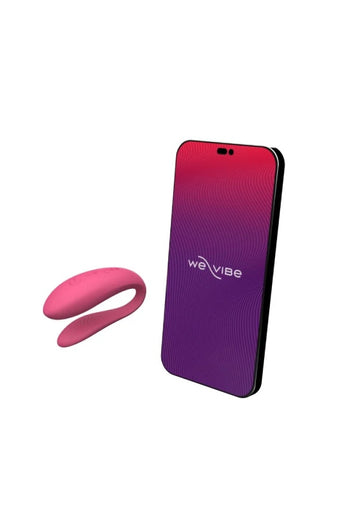We-Vibe - Sync Lite Adjustable Dual Couples Vibrator - Pink - Stag Shop
