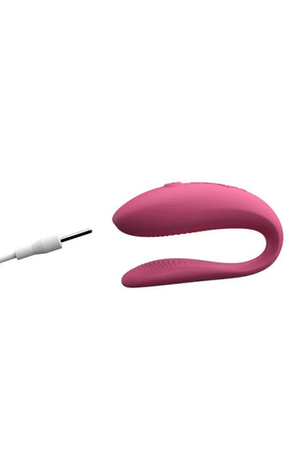 We-Vibe - Sync Lite Adjustable Dual Couples Vibrator - Pink - Stag Shop