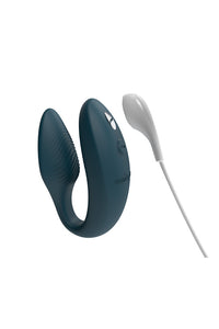 Thumbnail for We-Vibe - Sync 2 Adjustable Dual Couples Vibrator - Teal - Stag Shop