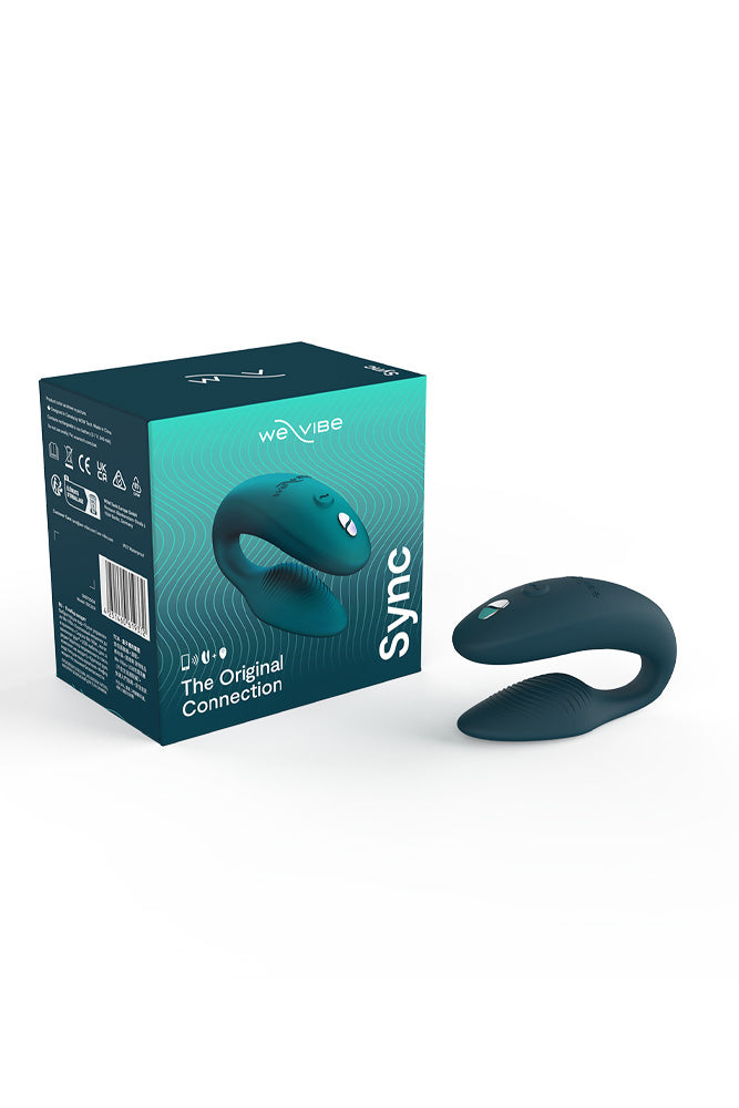 We-Vibe - Sync 2 Adjustable Dual Couples Vibrator - Teal - Stag Shop