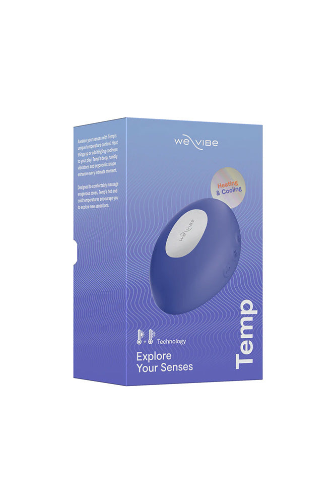 We-Vibe - Temp Heating & Cooling Lay-On Vibrator - Lavender Blue - Stag Shop
