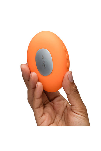 We-Vibe - Temp Heating & Cooling Lay-On Vibrator - Tangerine - Stag Shop