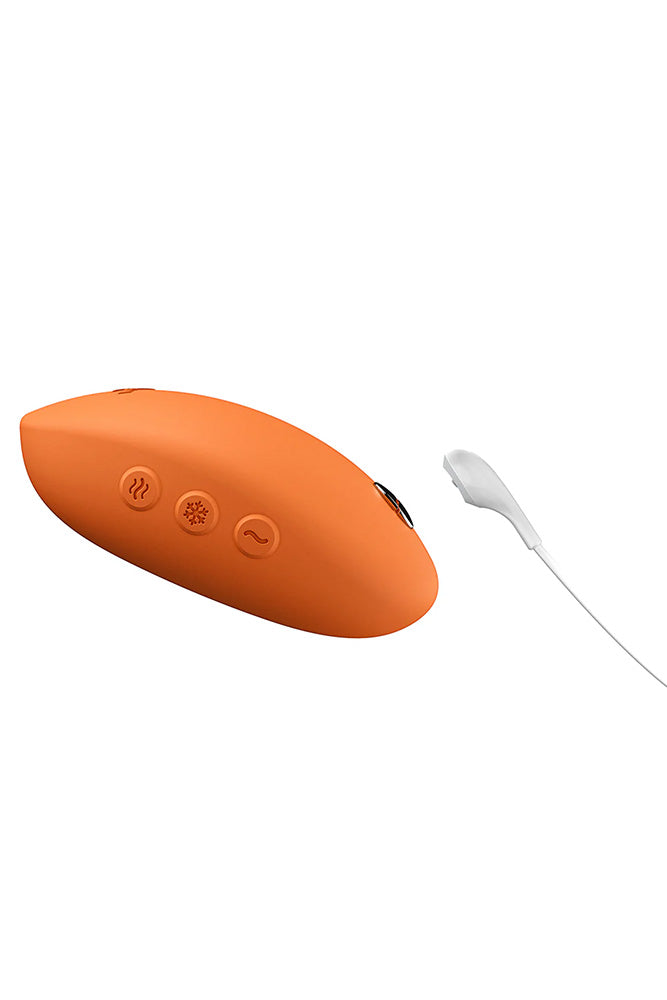 We-Vibe - Temp Heating & Cooling Lay-On Vibrator - Tangerine - Stag Shop