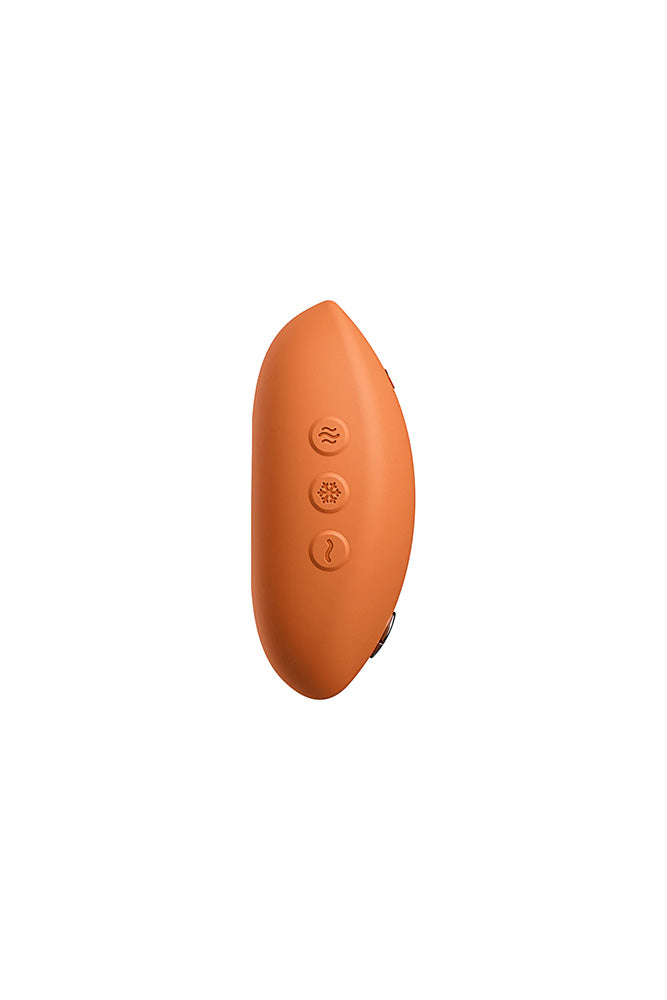 We-Vibe - Temp Heating & Cooling Lay-On Vibrator - Tangerine - Stag Shop