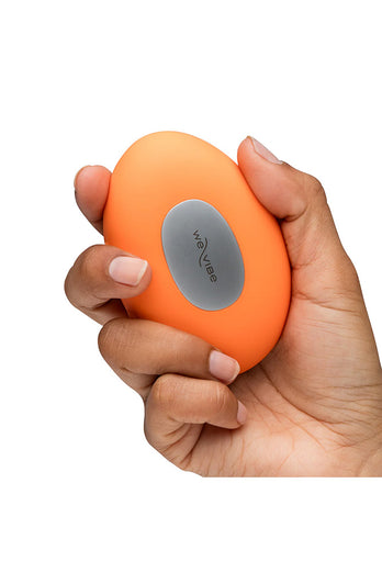 We-Vibe - Temp Heating & Cooling Lay-On Vibrator - Tangerine - Stag Shop