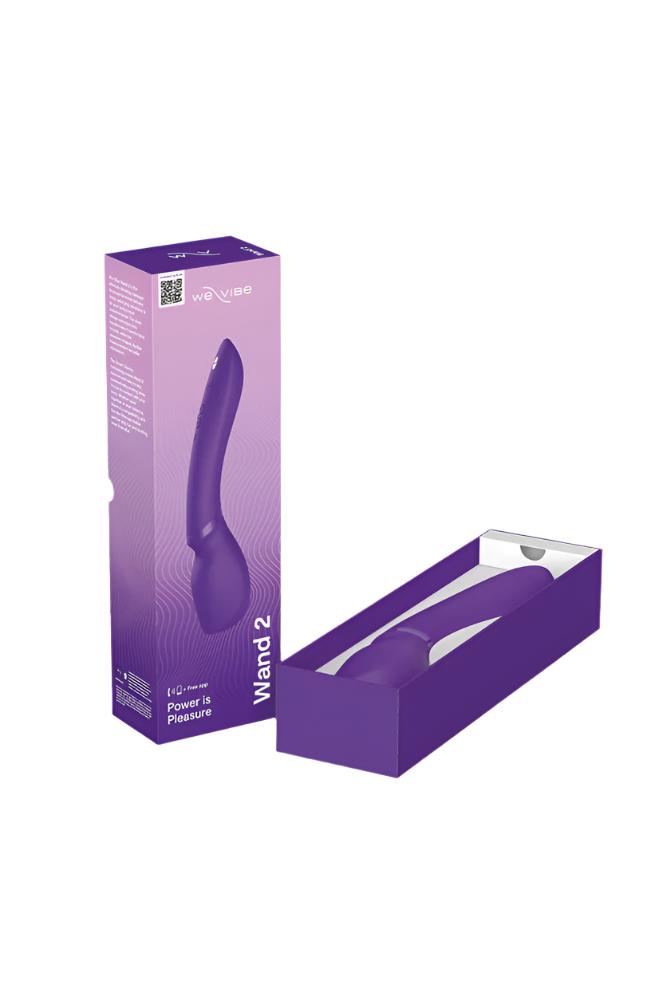 We-Vibe - Wand 2 Wand Vibrator With App Control - Purple - Stag Shop