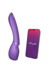 We-Vibe - Wand 2 Wand Vibrator With App Control - Purple - Stag Shop