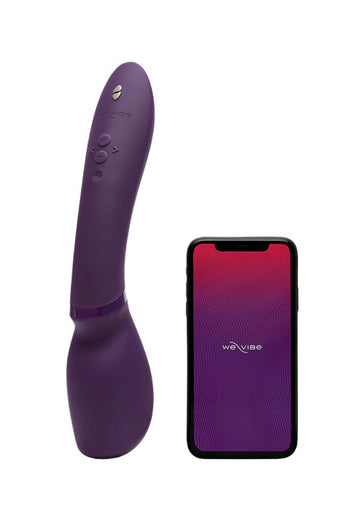 We-Vibe - Wand 2 Wand Vibrator With App Control - Purple - Stag Shop