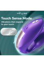 We-Vibe - Chorus Pro Advanced Dual Couples Vibrator - Purple - Stag Shop