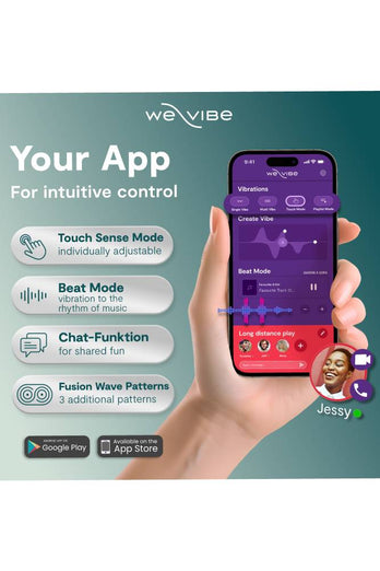We-Vibe - Chorus Pro Advanced Dual Couples Vibrator - Purple - Stag Shop