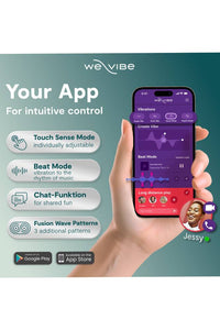 Thumbnail for We-Vibe - Chorus Pro Advanced Dual Couples Vibrator - Purple - Stag Shop