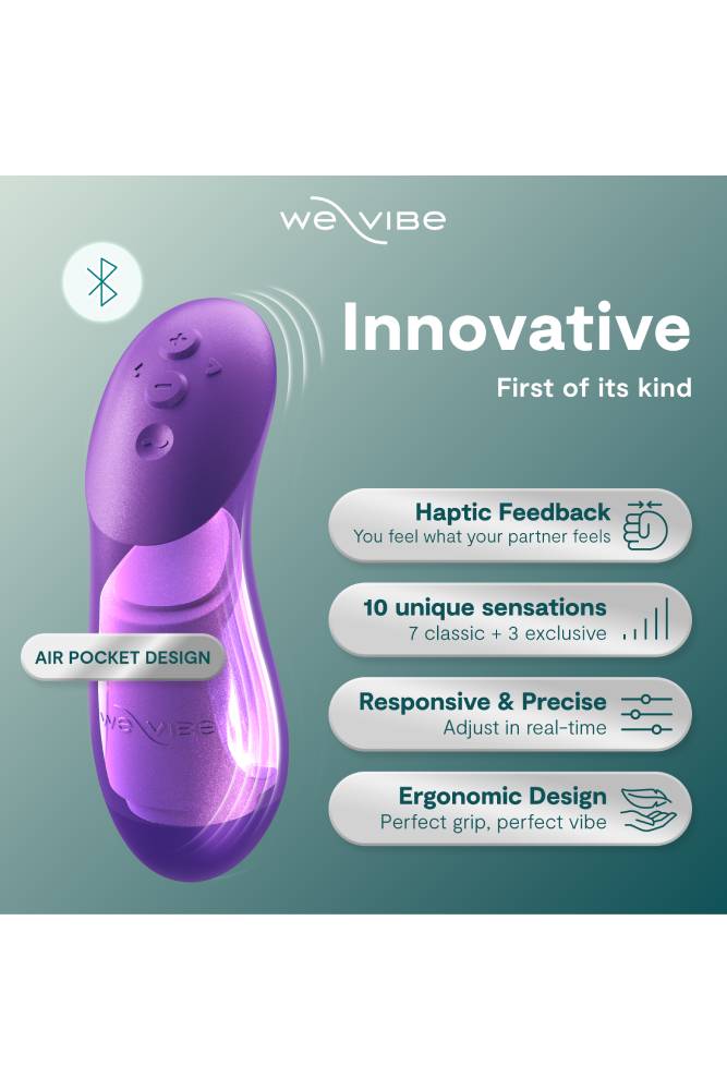 We-Vibe - Chorus Pro Advanced Dual Couples Vibrator - Purple - Stag Shop