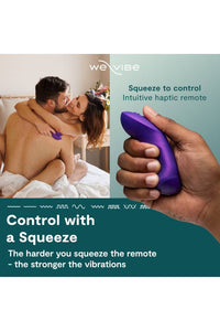 Thumbnail for We-Vibe - Chorus Pro Advanced Dual Couples Vibrator - Purple - Stag Shop