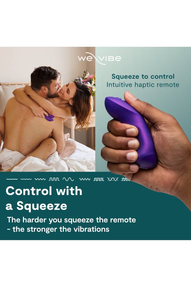 We-Vibe - Chorus Pro Advanced Dual Couples Vibrator - Purple - Stag Shop