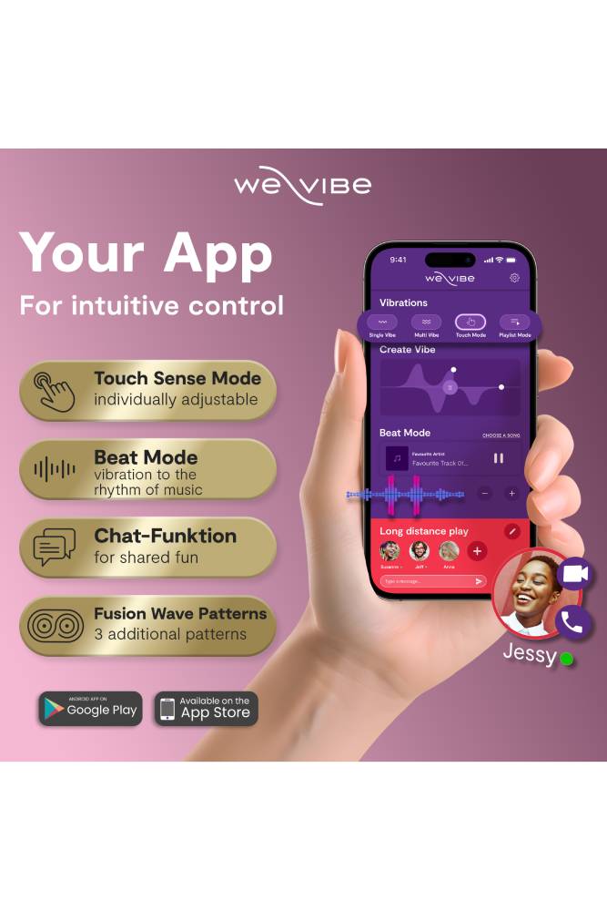 We-Vibe - Chorus Pro Advanced Dual Couples Vibrator - Black - Stag Shop