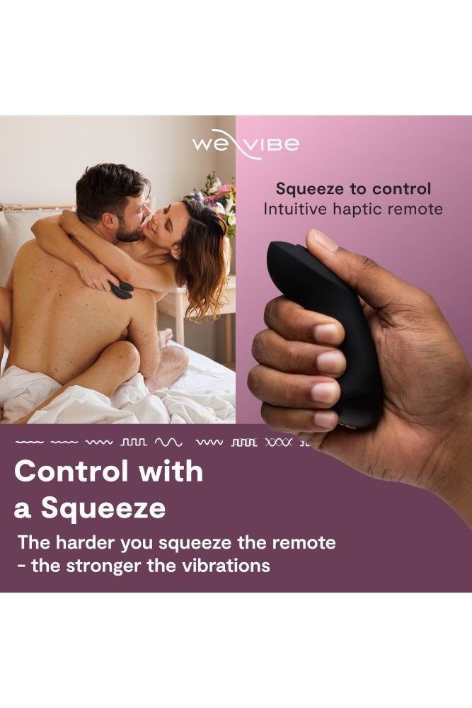 We-Vibe - Chorus Pro Advanced Dual Couples Vibrator - Black - Stag Shop