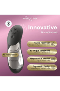 Thumbnail for We-Vibe - Chorus Pro Advanced Dual Couples Vibrator - Black - Stag Shop