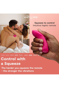 Thumbnail for We-Vibe - Chorus Pro Advanced Dual Couples Vibrator - Pink - Stag Shop