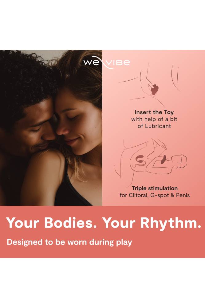 We-Vibe - Chorus Pro Advanced Dual Couples Vibrator - Pink - Stag Shop