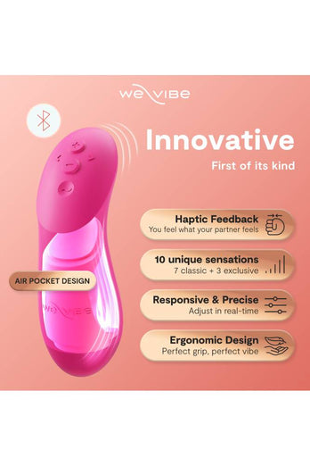 We-Vibe - Chorus Pro Advanced Dual Couples Vibrator - Pink - Stag Shop