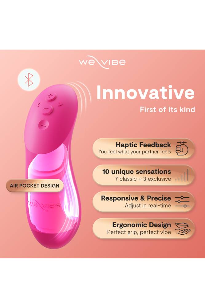 We-Vibe - Chorus Pro Advanced Dual Couples Vibrator - Pink - Stag Shop