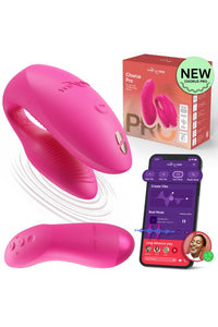 Thumbnail for We-Vibe - Chorus Pro Advanced Dual Couples Vibrator - Pink - Stag Shop