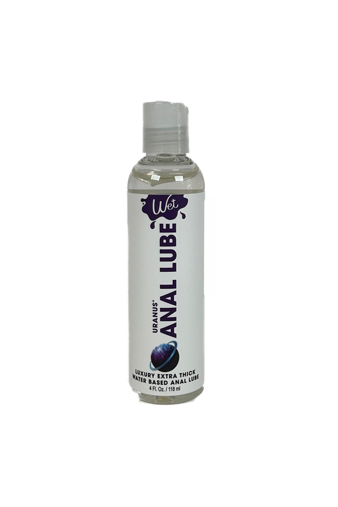 Wet - Uranus - Extra Thick Water Based Anal Lube - 4oz | Stag Shop