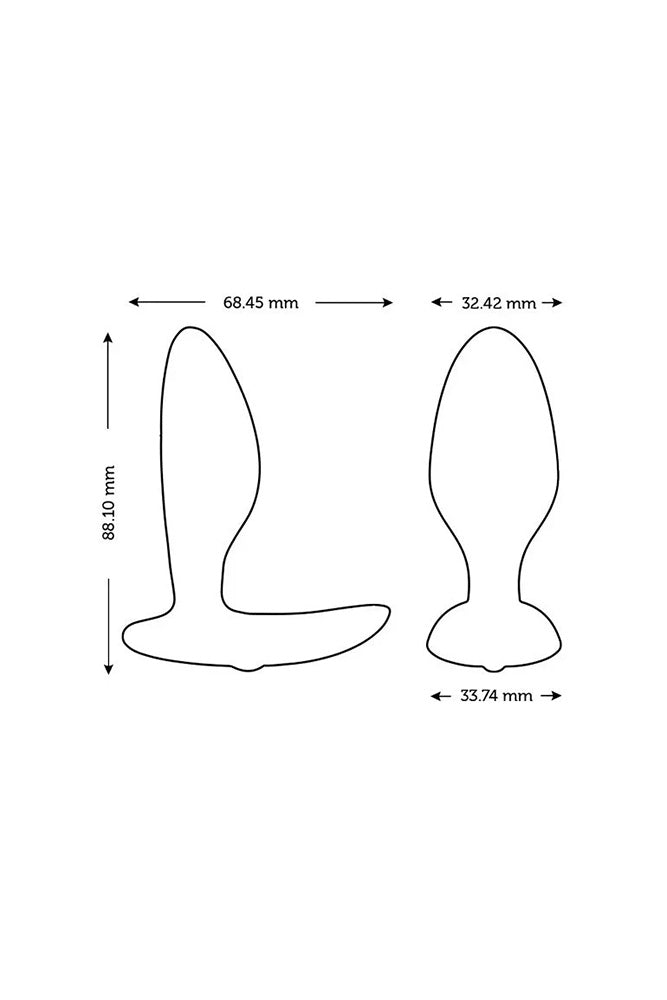 We-Vibe - Ditto + - Butt Plug - Pink - Stag Shop