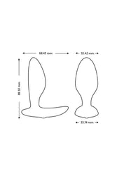 We-Vibe - Ditto + - Butt Plug - Black - Stag Shop