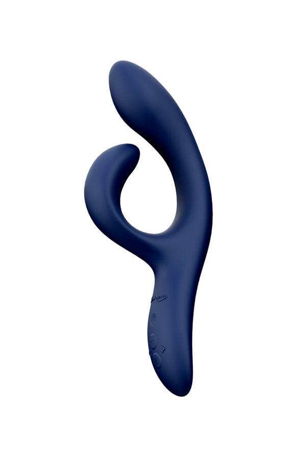 We-Vibe - Nova 2 Flexible Rabbit Vibrator - Navy - Stag Shop