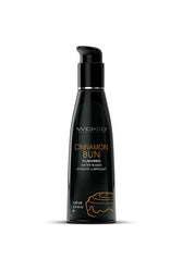 Wicked Sensual Care - Aqua Flavored Lubricant - Cinnamon Bun - Stag Shop