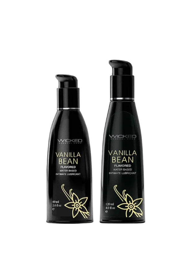 Wicked Sensual Care - Aqua Flavored Lubricant - Vanilla Bean - Stag Shop