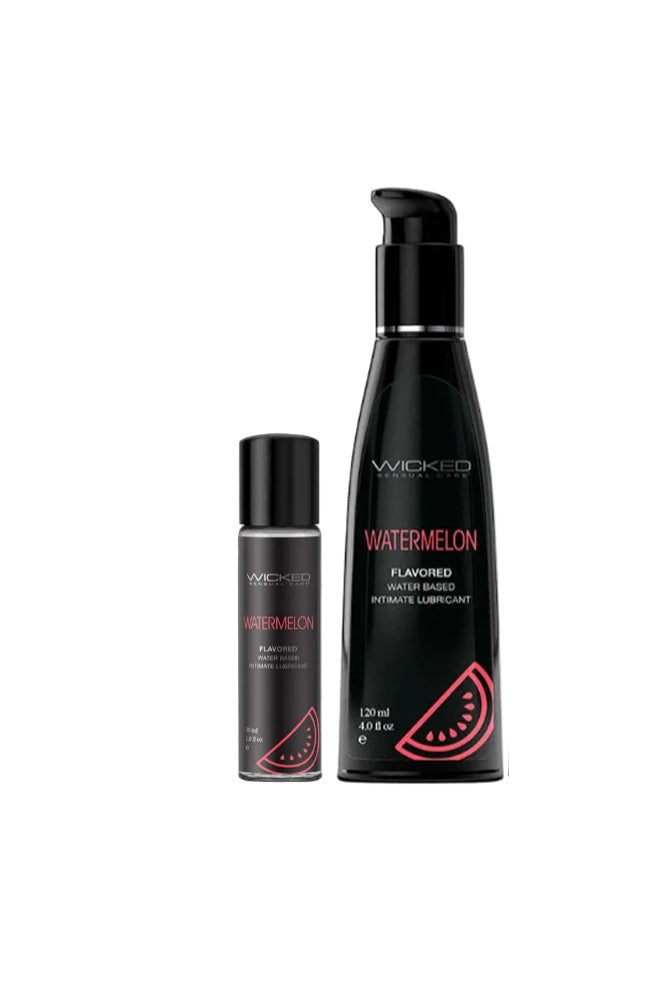 Wicked Sensual Care - Aqua Flavored Lubricant - Watermelon - Stag Shop
